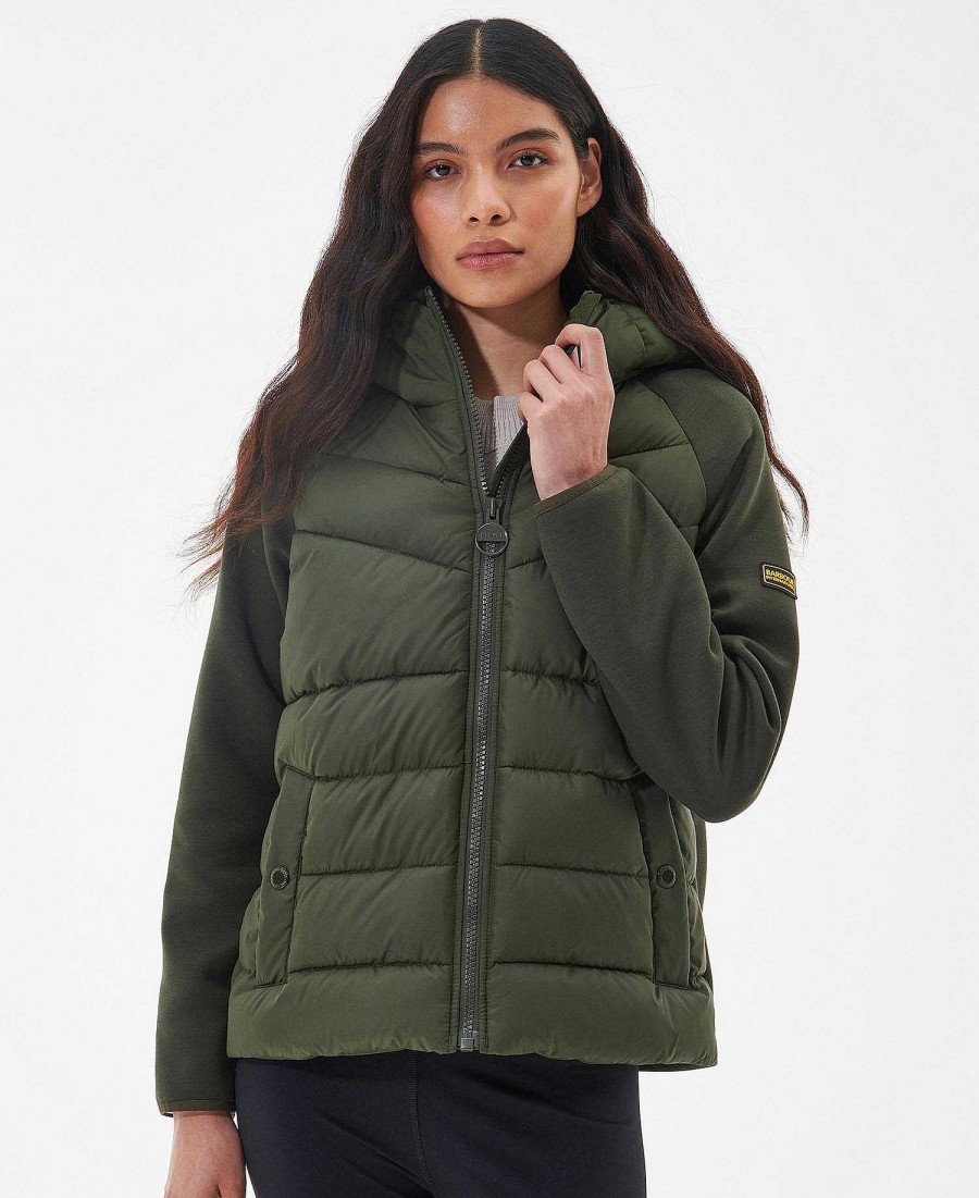 Women Barbour Quilted Jackets | Scout Quilted Sweatshirt