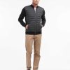 Men Barbour Jumpers | Essential Carn Baffle Zip Through Jumper