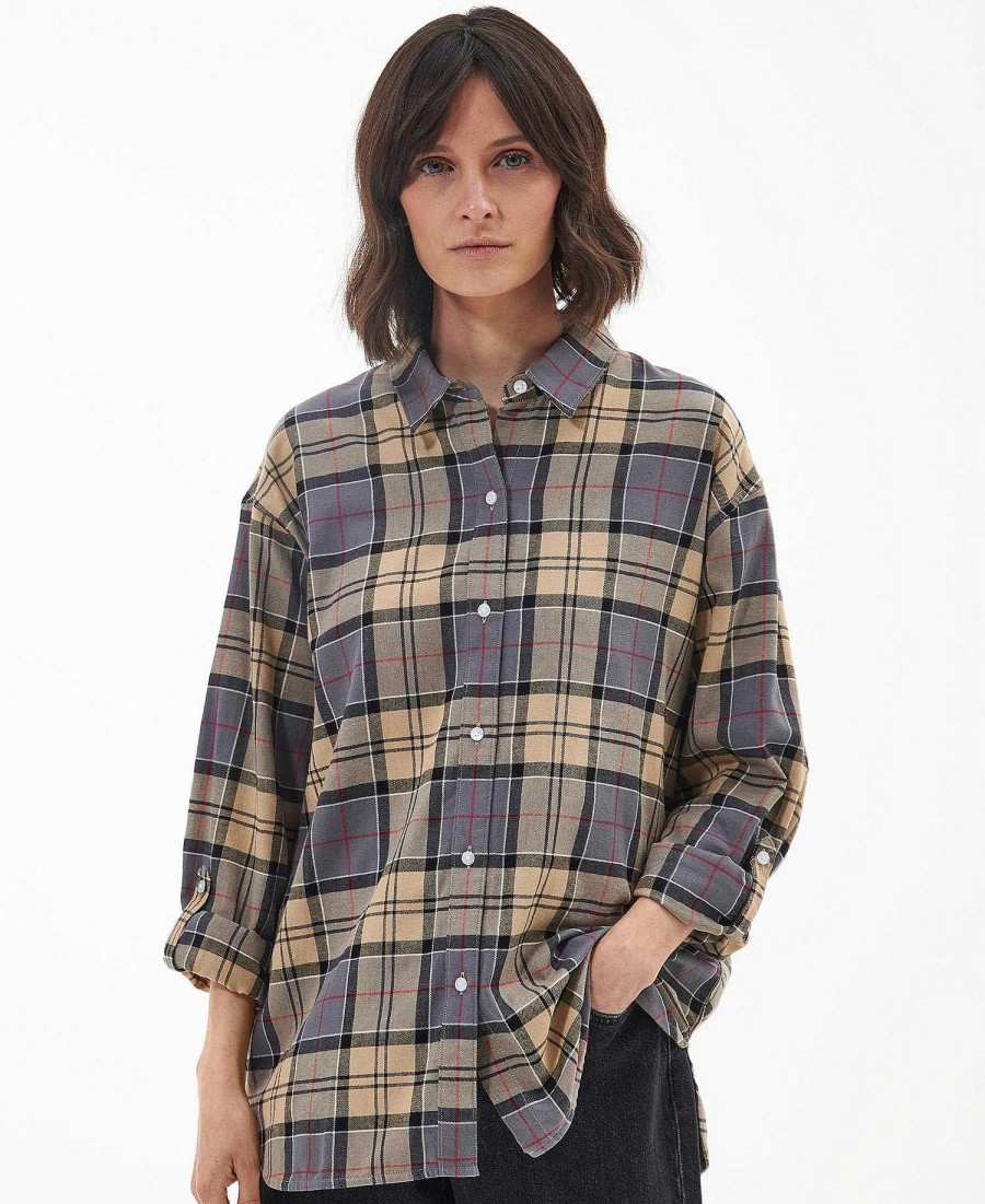 Women Barbour Shirts & Blouses | Elishaw Relaxed Fit Shirt