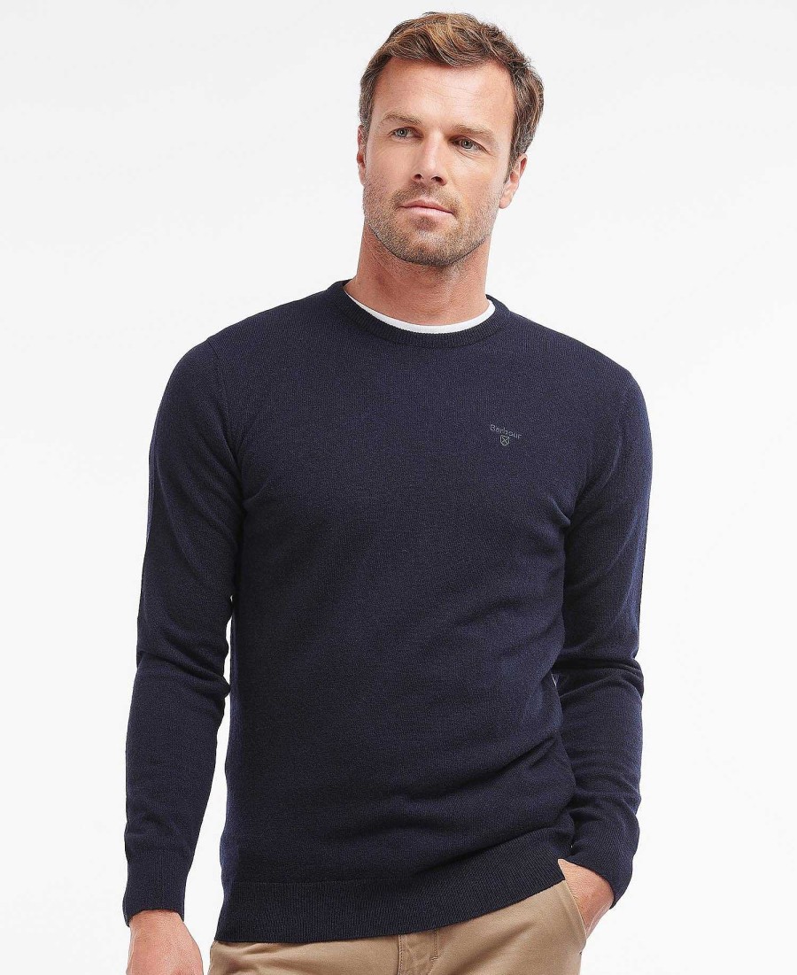 Men Barbour Jumpers | Essential Crew Neck Sweatshirt