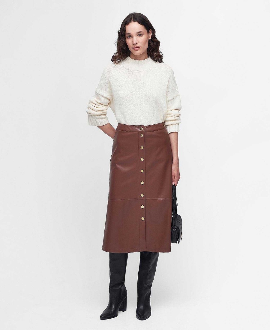 Women Barbour | Alberta Midi Skirt