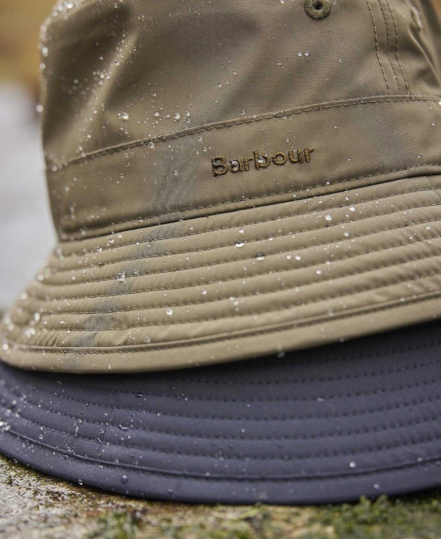 Accessories Barbour Hats & Gloves | Preston Bucket Hat