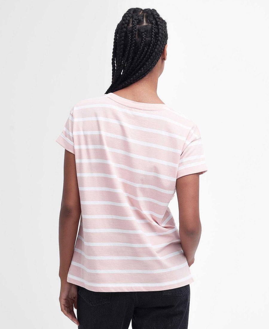 Women Barbour T-Shirts | Otterburn Stripe T-Shirt