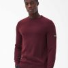 Men Barbour Jumpers | Cotton Crew Neck Sweater