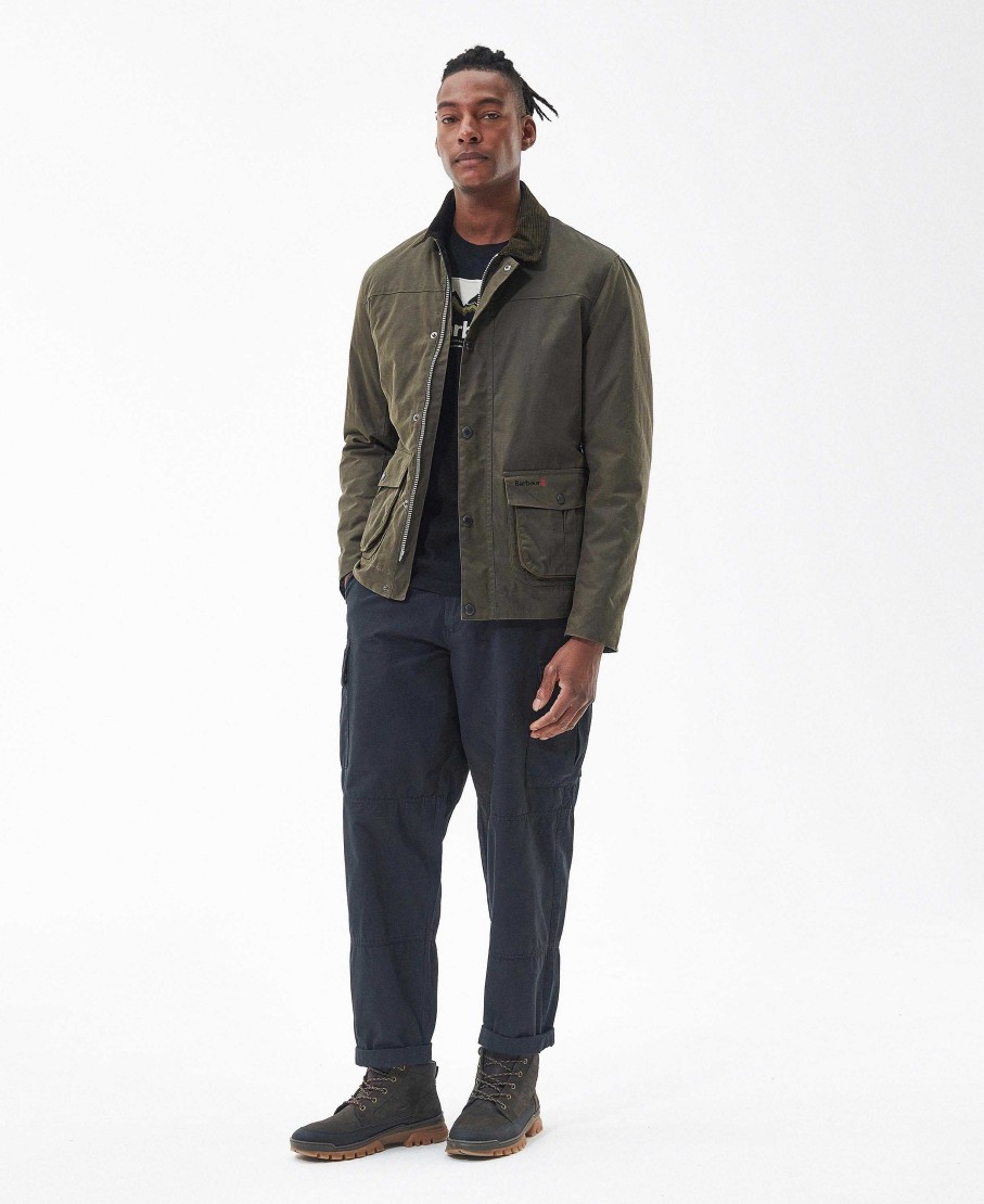 Men Barbour Waxed Jackets | Brunden Wax Jacket