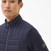 Men Barbour Quilted Jackets | Counter Quilted Sweater Jacket