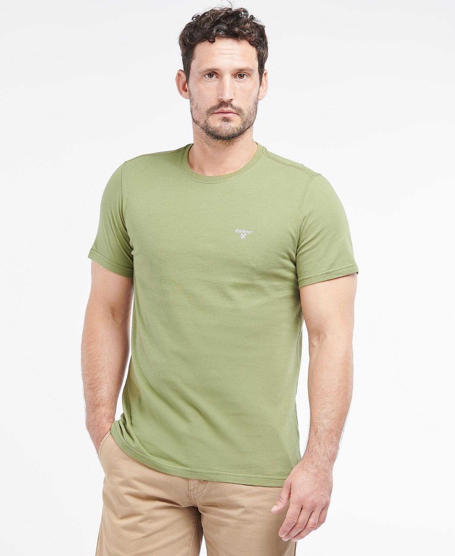 Men Barbour T-Shirts | Essential Sports T-Shirt