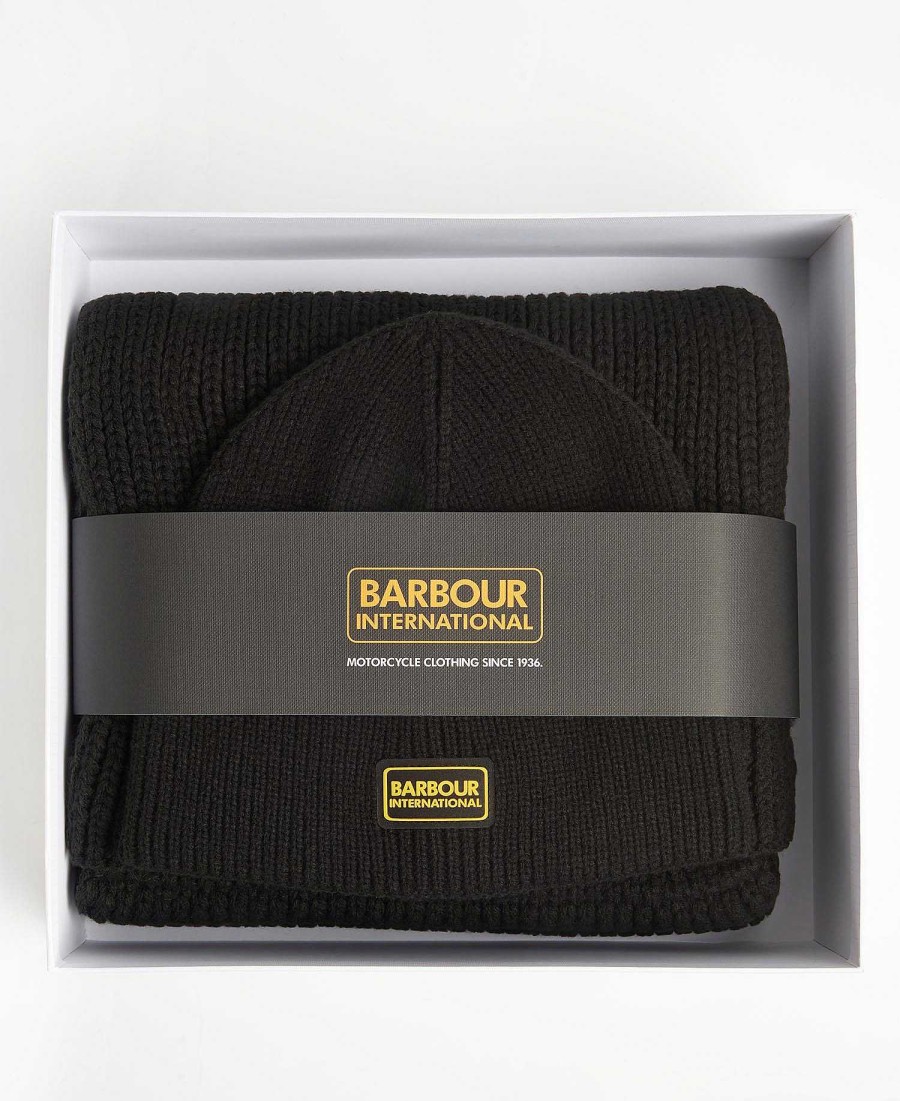 Accessories Barbour | Sweeper Legacy Beanie & Scarf Gift Set