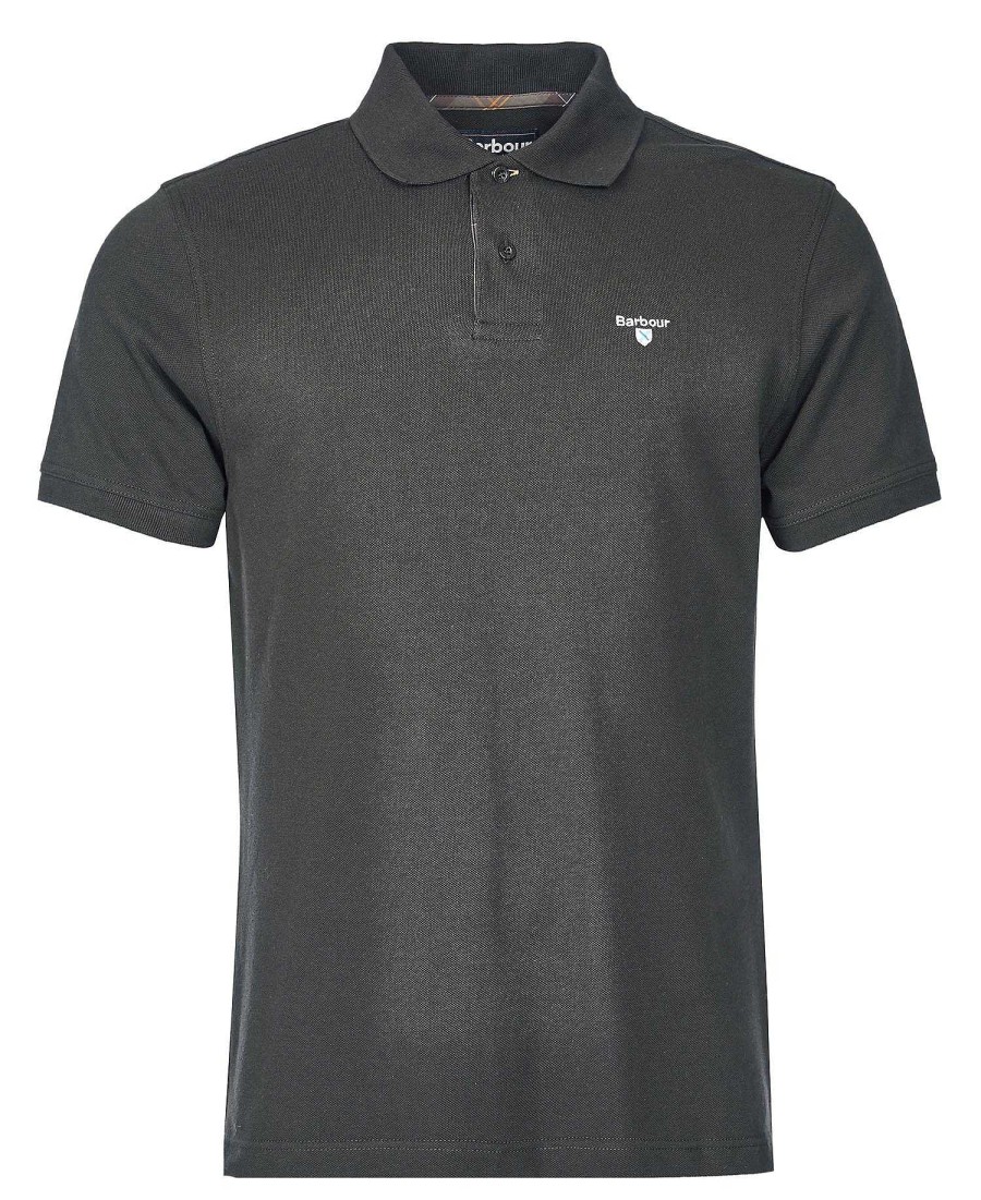 Men Barbour Polo Shirts | Cotton Polo Shirt