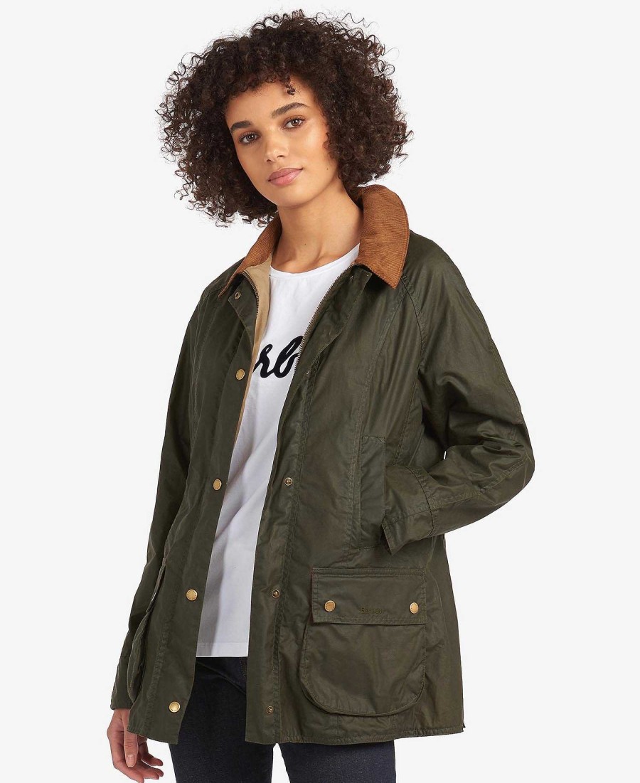 Women Barbour Waxed Jackets | Lightweight Beadnell Waxed Jacket