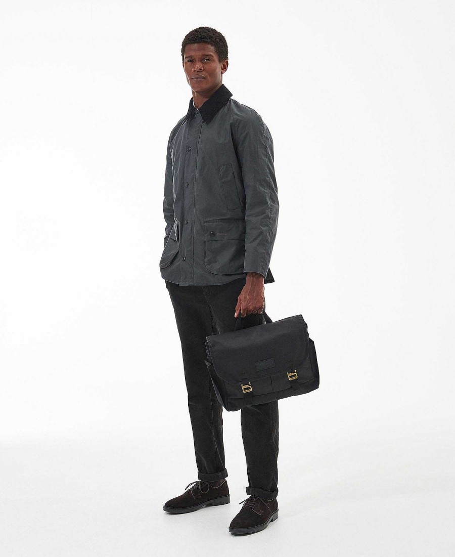 Accessories Barbour Bags & Luggage | Essential Wax Messenger Bag