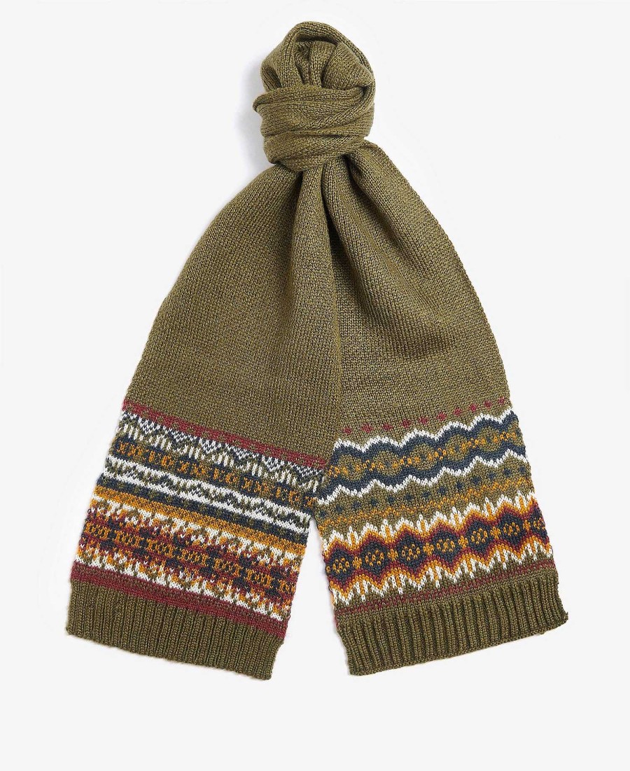 Accessories Barbour Hats & Gloves | Fairisle Beanie & Scarf Gift Set