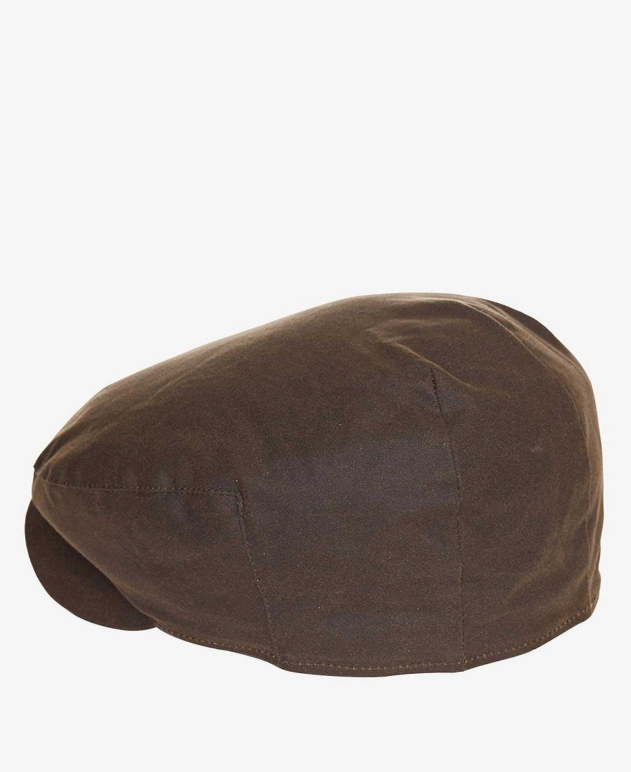 Accessories Barbour Hats & Gloves | Cheviot Wax Flat Cap