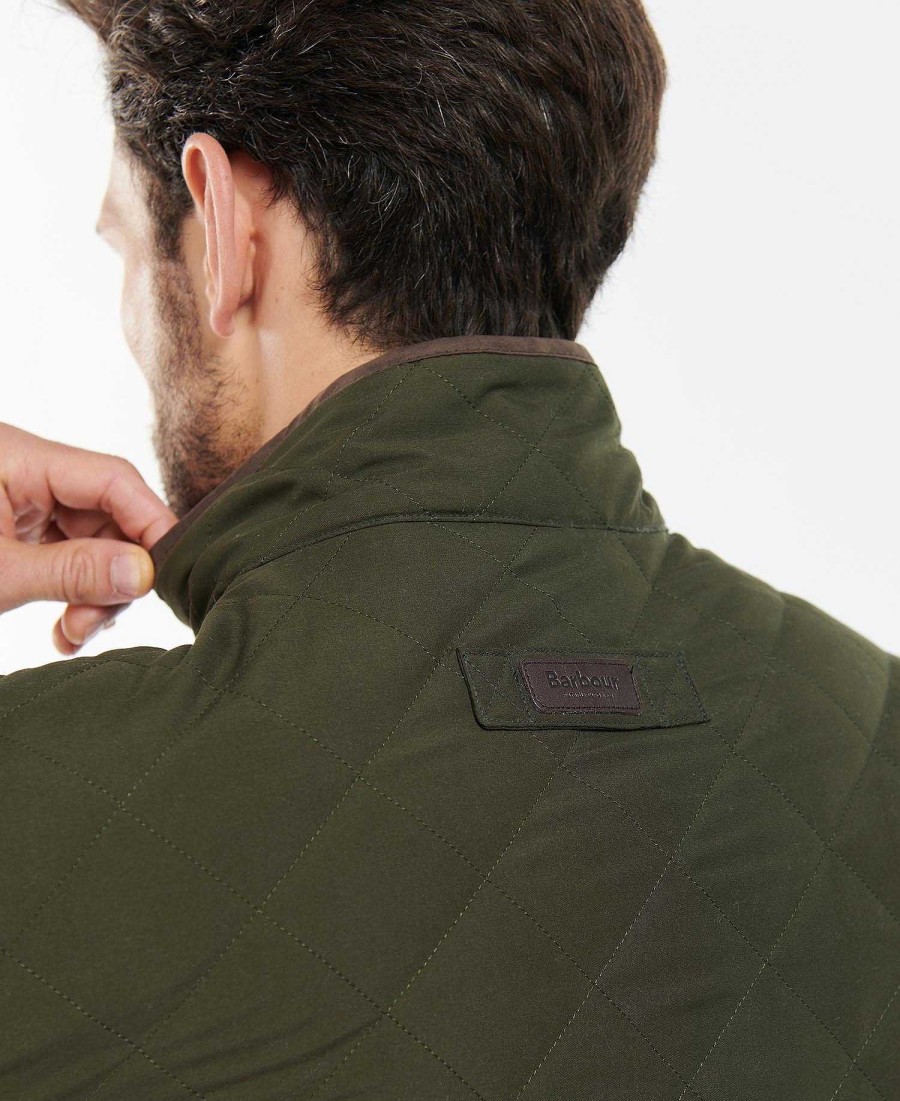 Men Barbour Quilted Jackets | Waterproof Shoveler Quilted Jacket