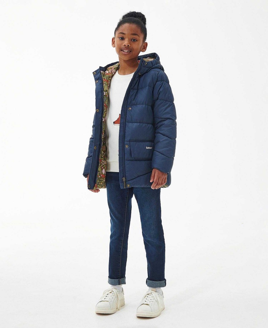 Kids Barbour Quilted Jackets | Girls' Bracken Quilted Jacket