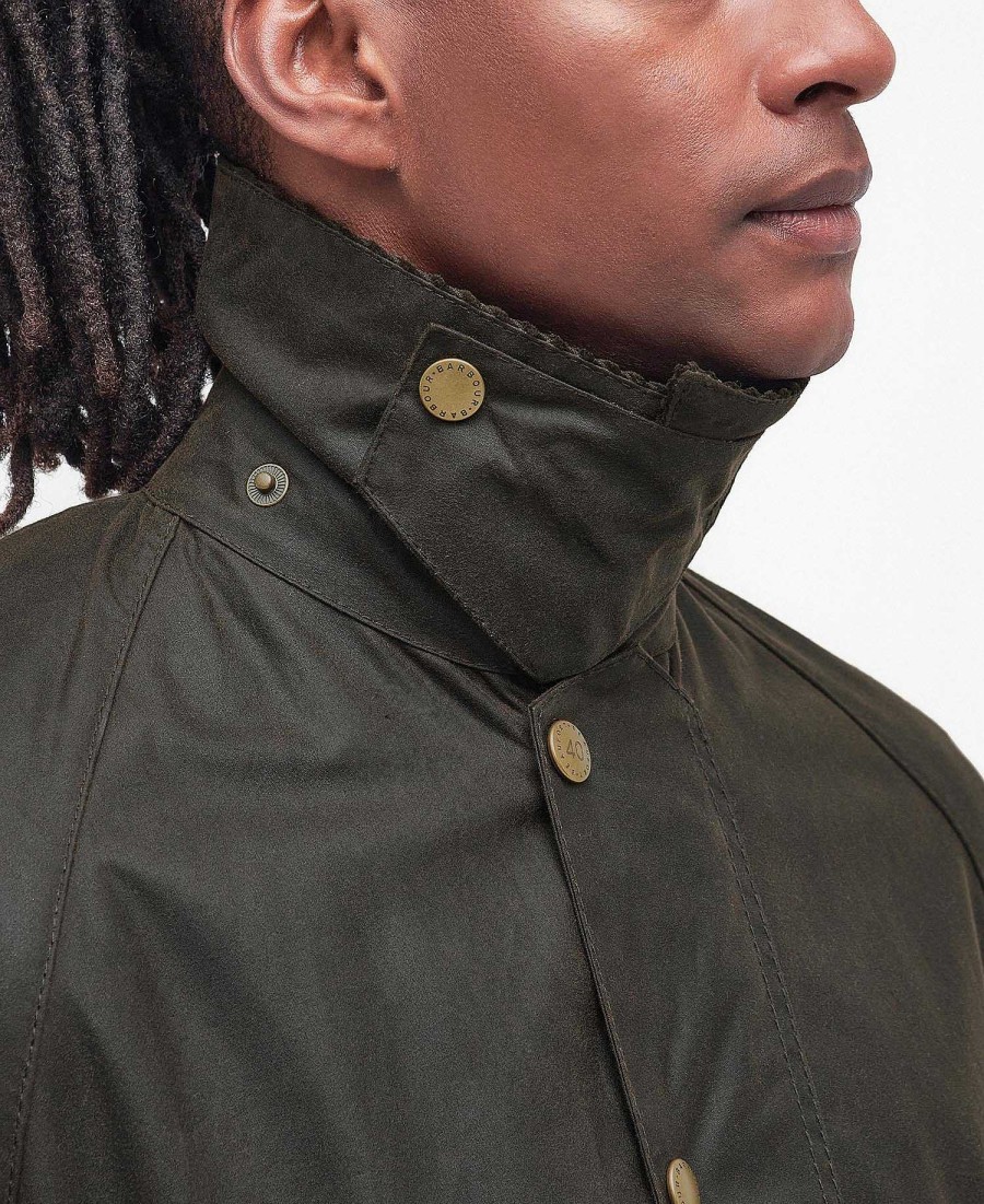 Men Barbour Waxed Jackets | 40Th Anniversary Beaufort Wax Jacket