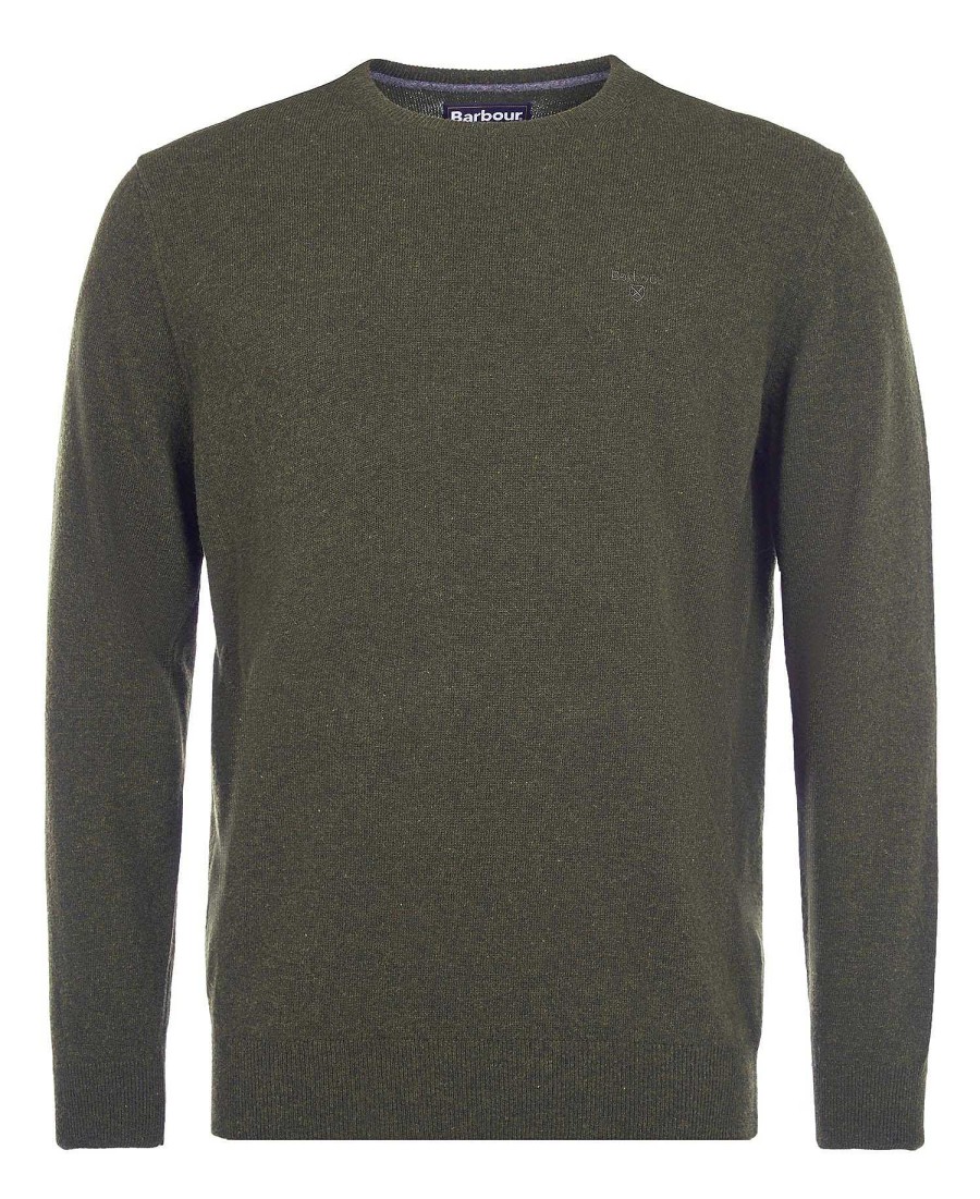 Men Barbour Jumpers | Essential Crew Neck Sweatshirt