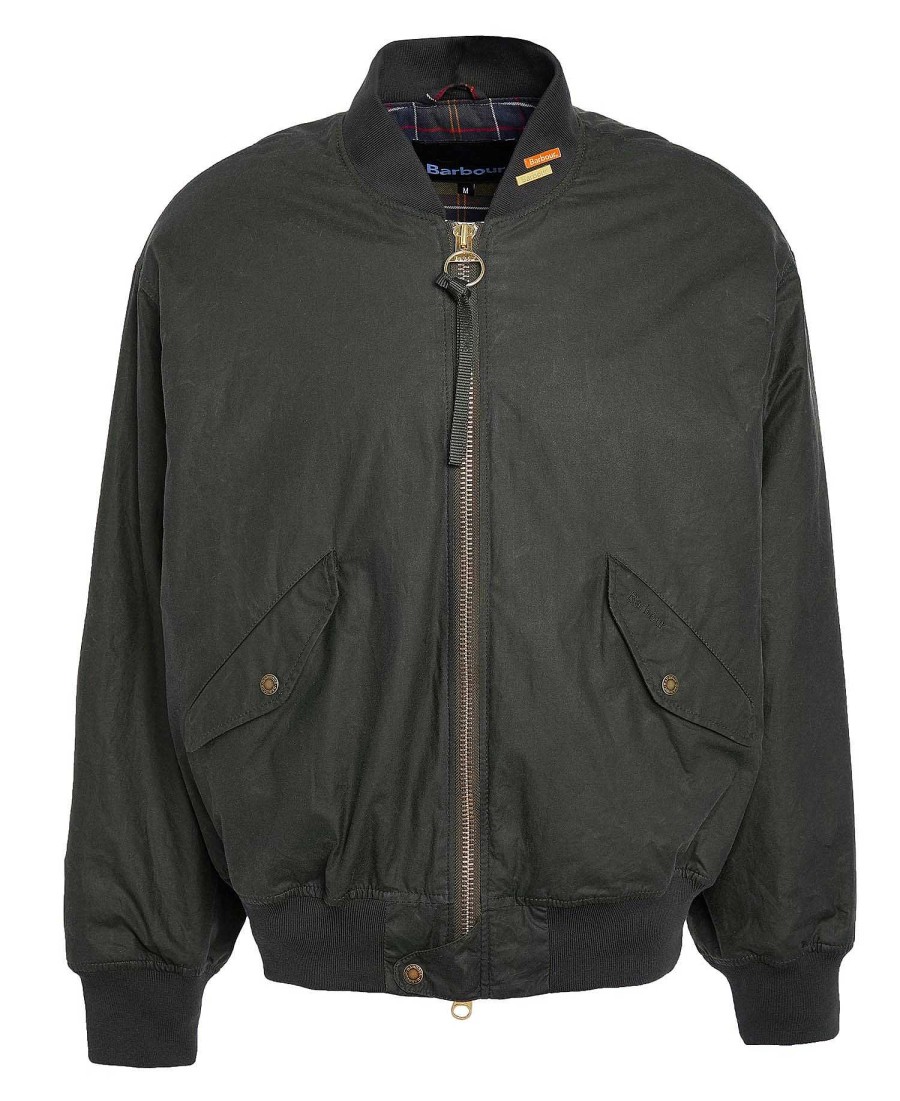 Men Barbour Waxed Jackets | Jbs Wax Flight Jacket