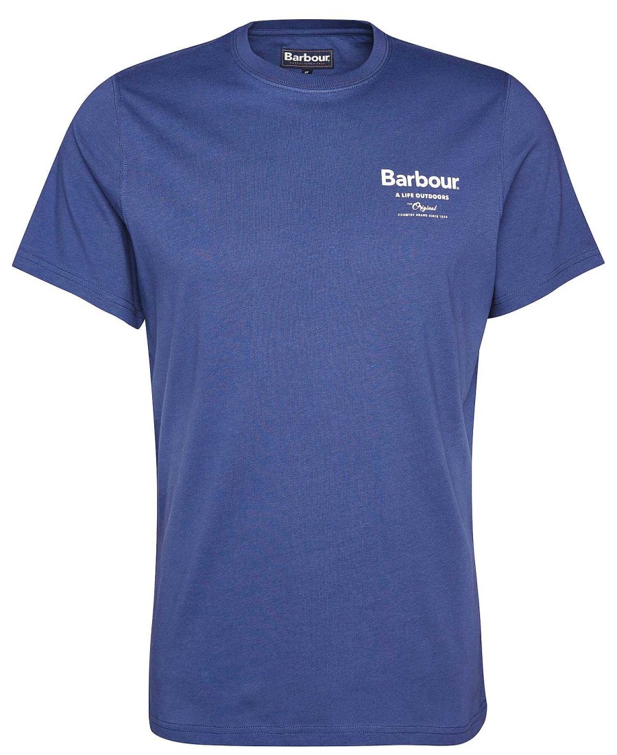 Men Barbour T-Shirts | Satley Graphic T-Shirt