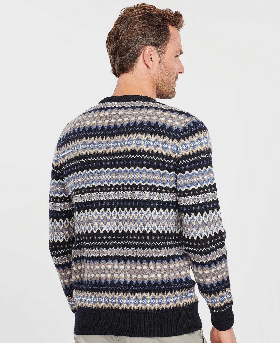 Men Barbour Jumpers | Case Fair Isle Jumper