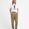 Men Barbour | Barbour X Maison Kitsune Cargo Trousers