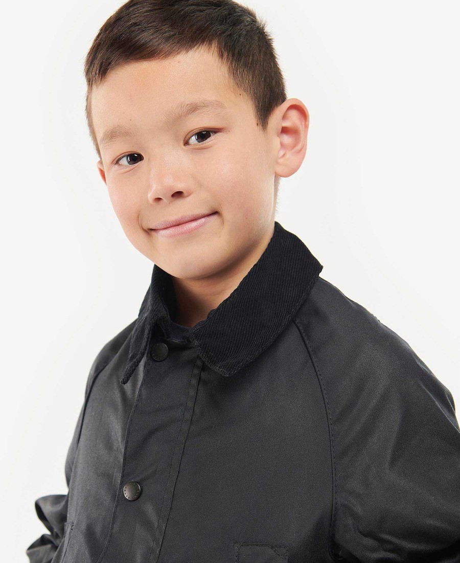 Kids Barbour Waxed Jackets | Boys' Bedale® Waxed Jacket