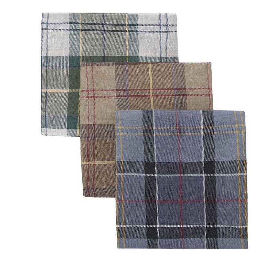 Accessories Barbour Scarves & Handkerchiefs | Handkerchief Gift Box Set