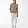 Men Barbour Jumpers | Pima Cotton Crew Neck