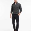 Men Barbour Jumpers | Essential L/Wool Half Zip Jumper