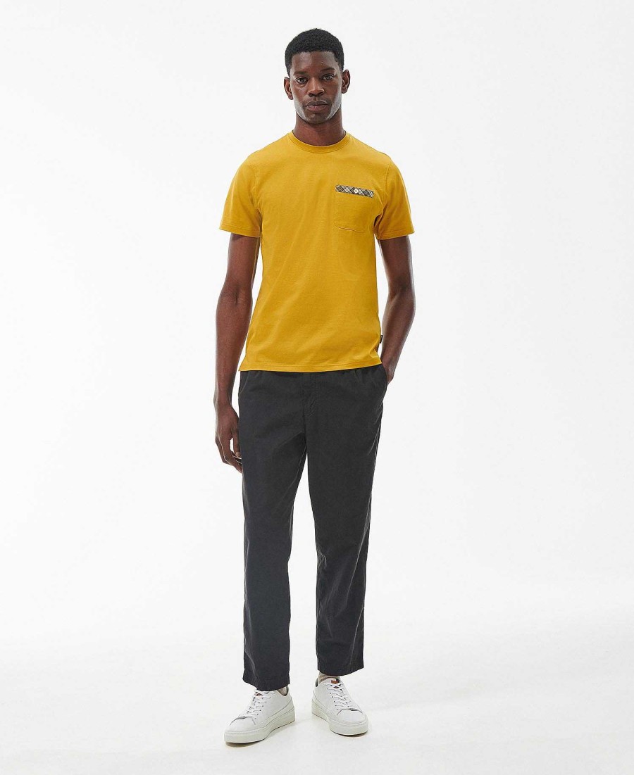 Men Barbour T-Shirts | Durness Pocket T-Shirt