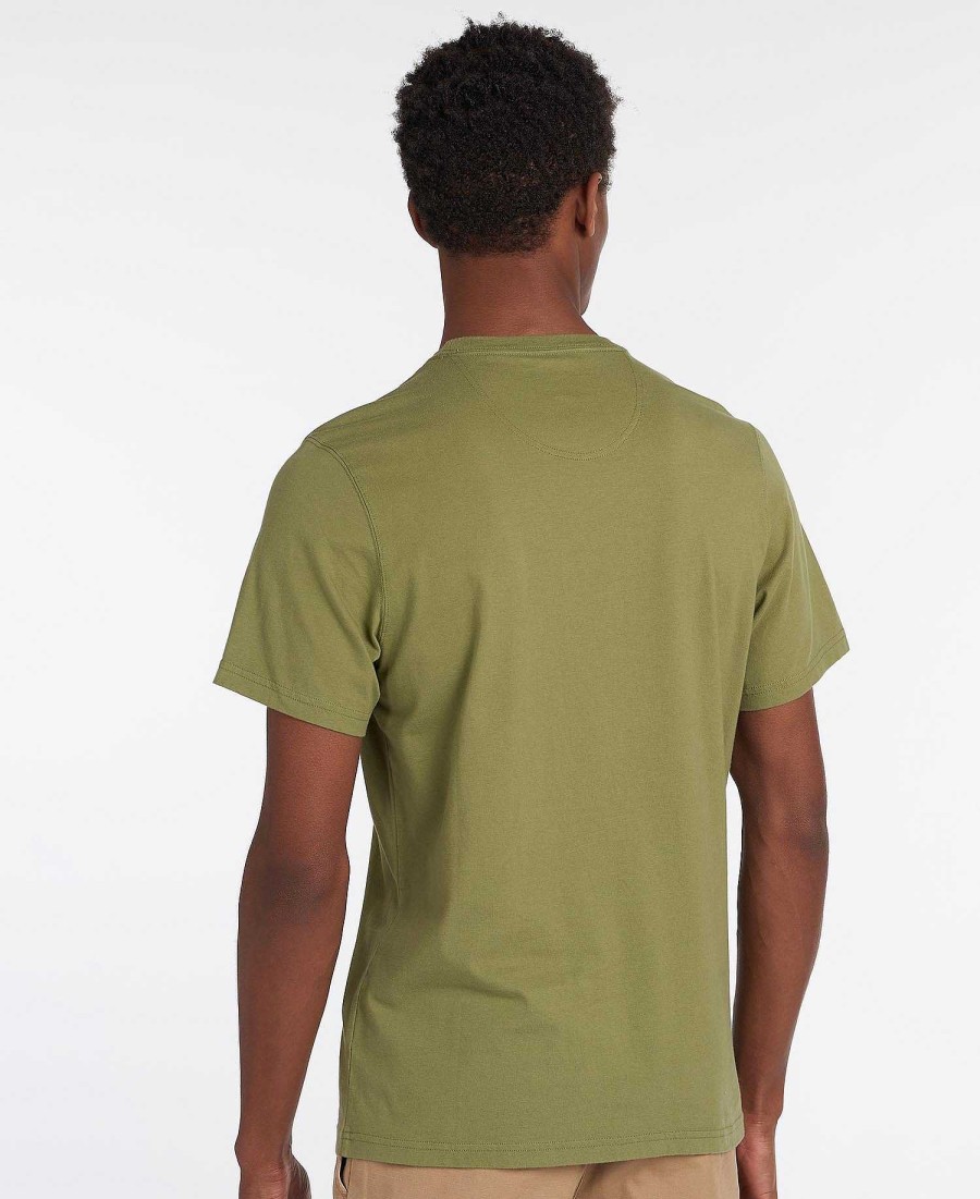 Men Barbour T-Shirts | Logo T-Shirt