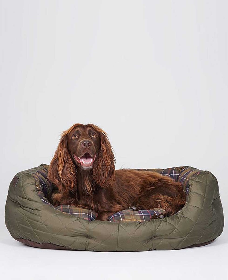 Accessories Barbour Beds & Blankets | Quilted Dog Bed 30In