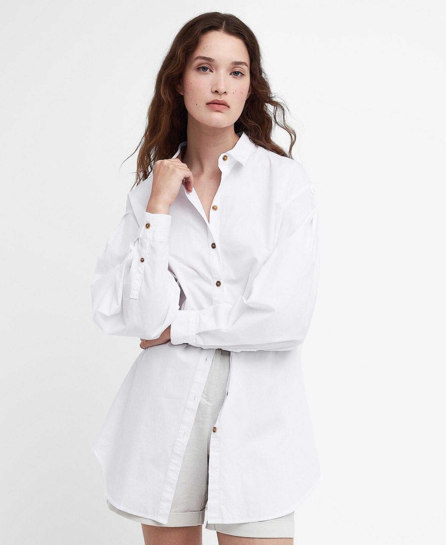 Women Barbour Shirts & Blouses | Catherine Oversized Shirt