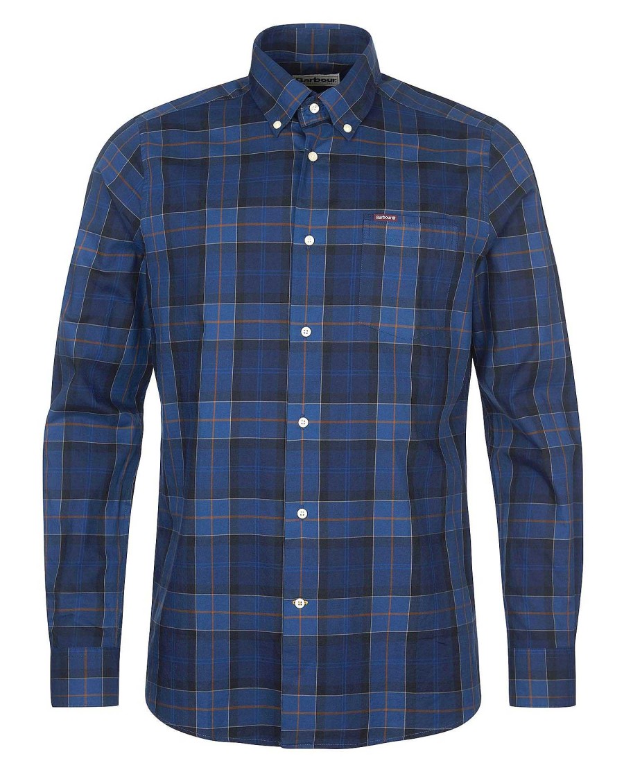 Men Barbour Shirts | Wetheram Tailored Fit Shirt