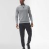 Men Barbour Jumpers | Cotton Half Zip Sweater