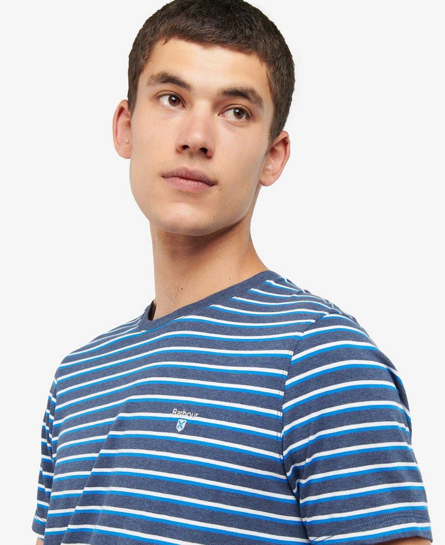 Men Barbour T-Shirts | Ponte Striped T-Shirt