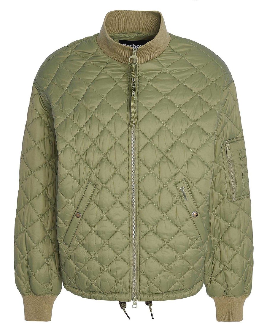 Men Barbour Quilted Jackets | Flyer Field Quilted Jacket