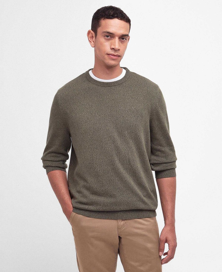 Men Barbour Jumpers | Whitfield Crew Neck Jumper