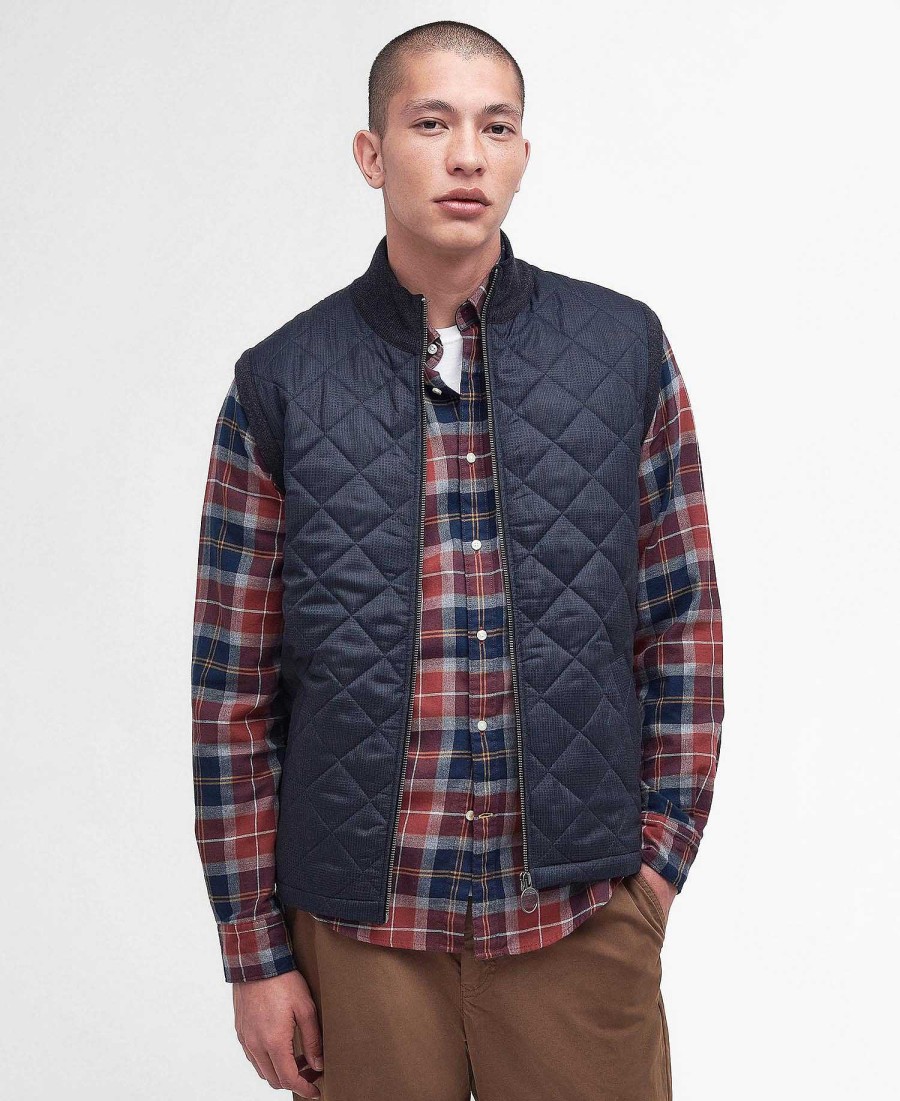 Men Barbour Jumpers | Cresswell Gilet