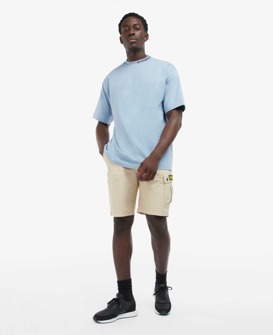 Men Barbour T-Shirts | B.Intl Smith Oversized T-Shirt