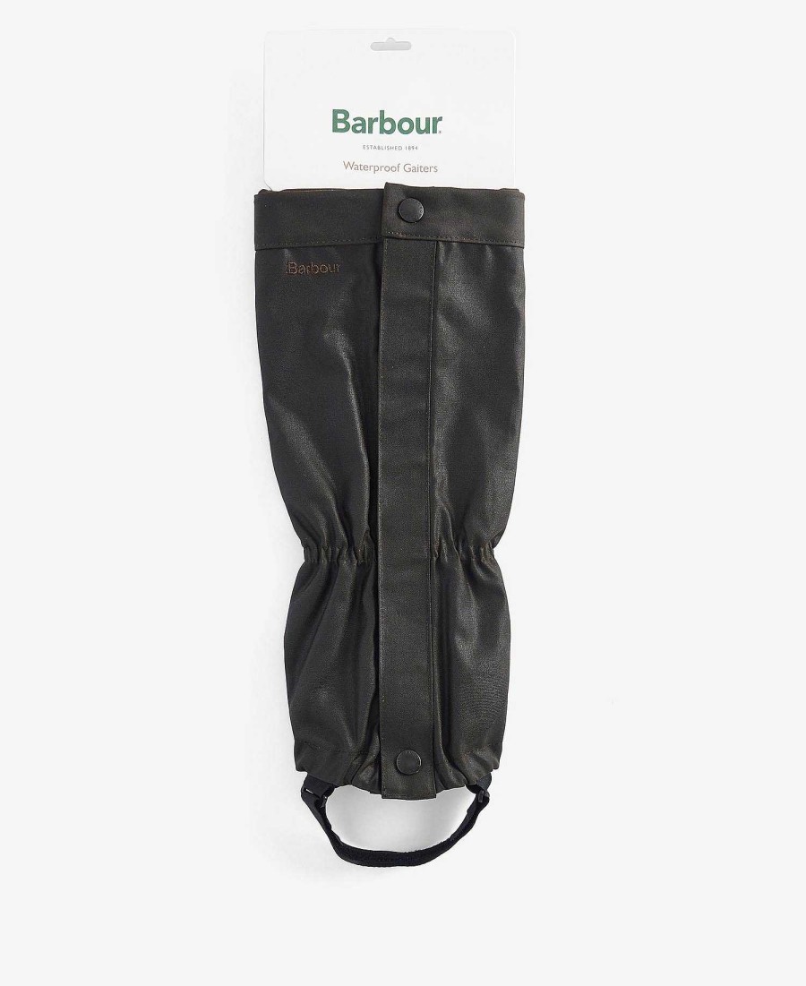 Men Barbour Wellingtons | Wax Cotton Gaiters