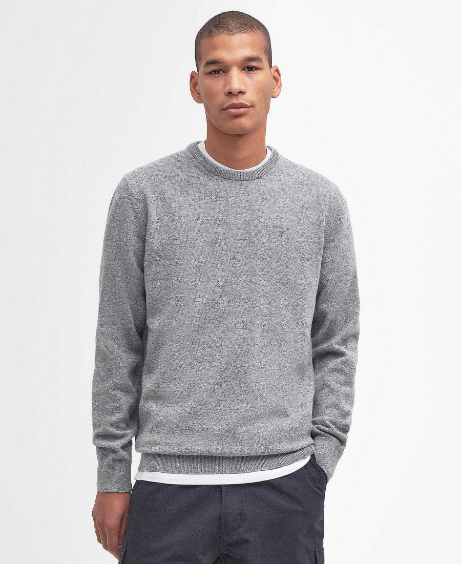 Men Barbour Jumpers | Essential Crew Neck Sweatshirt