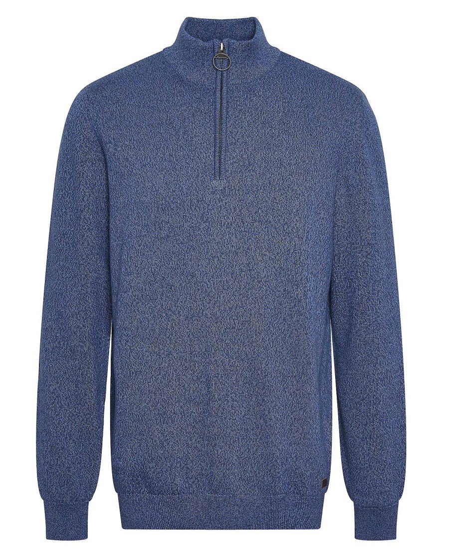 Men Barbour Jumpers | Whitfield Half-Zip Jumper