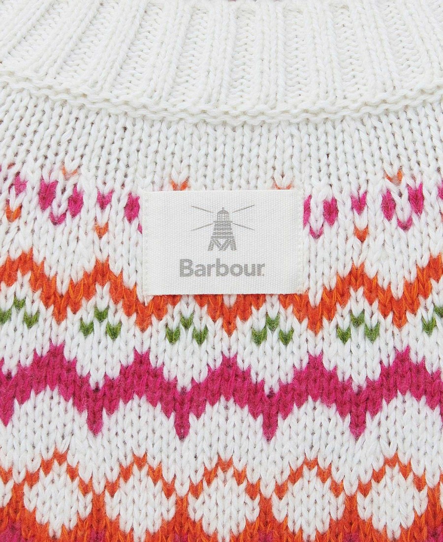 Women Barbour Jumpers | Tidal Crew Neck Knitted Jumper