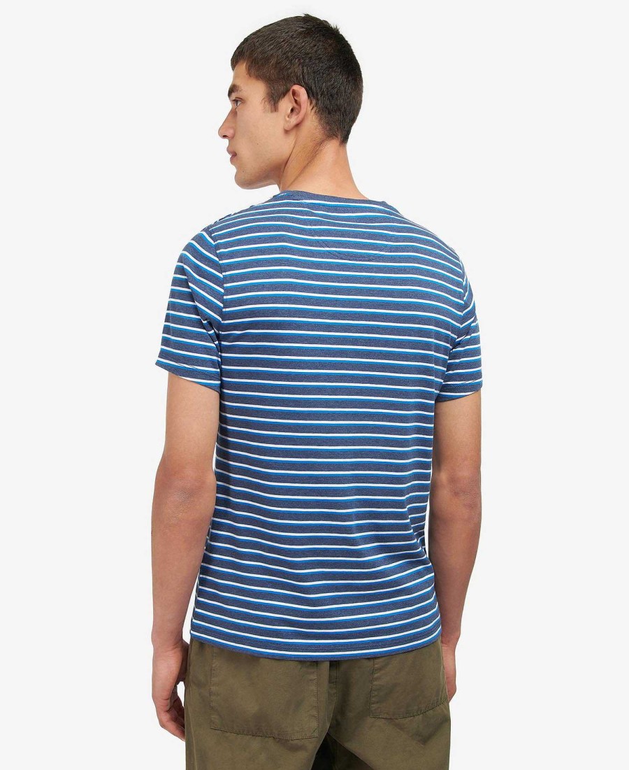 Men Barbour T-Shirts | Ponte Striped T-Shirt