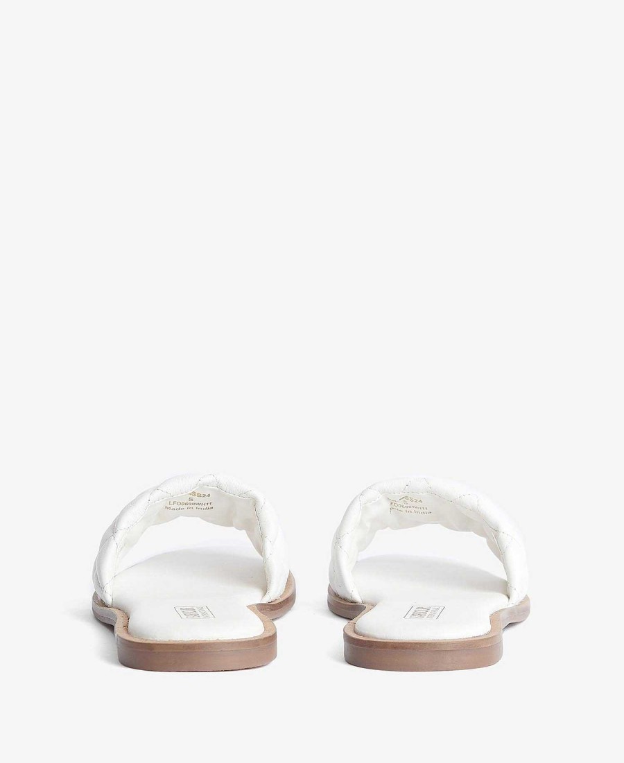 Women Barbour Sandals | Kinghorn Slides