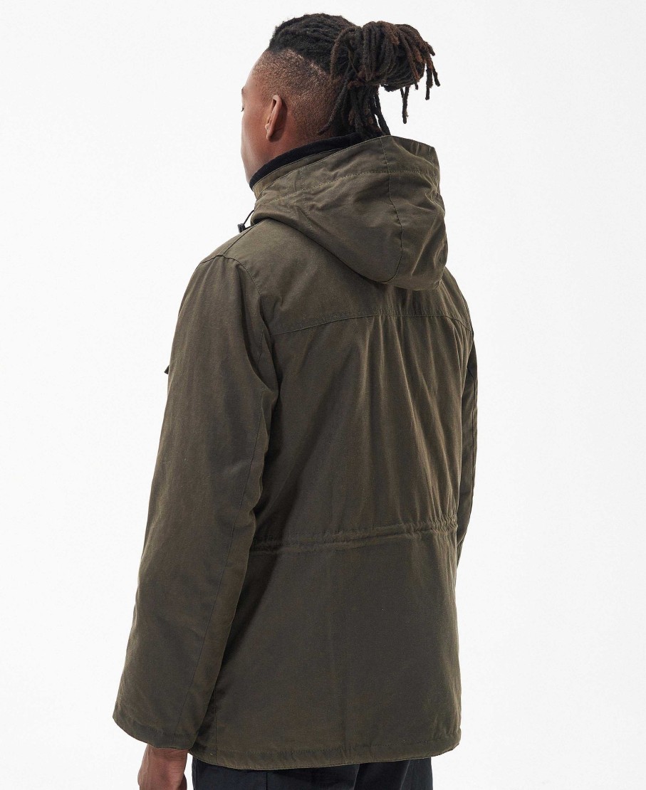 Men Barbour Waxed Jackets | Corbridge Hooded Wax Jacket