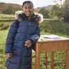 Kids Barbour Jackets | Girls' Rosoman Quilted Jacket