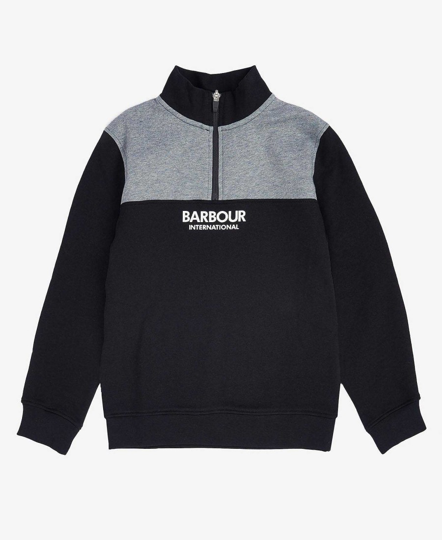 Kids Barbour Clothing | Boys' Circuit Half-Zip Sweatshirt