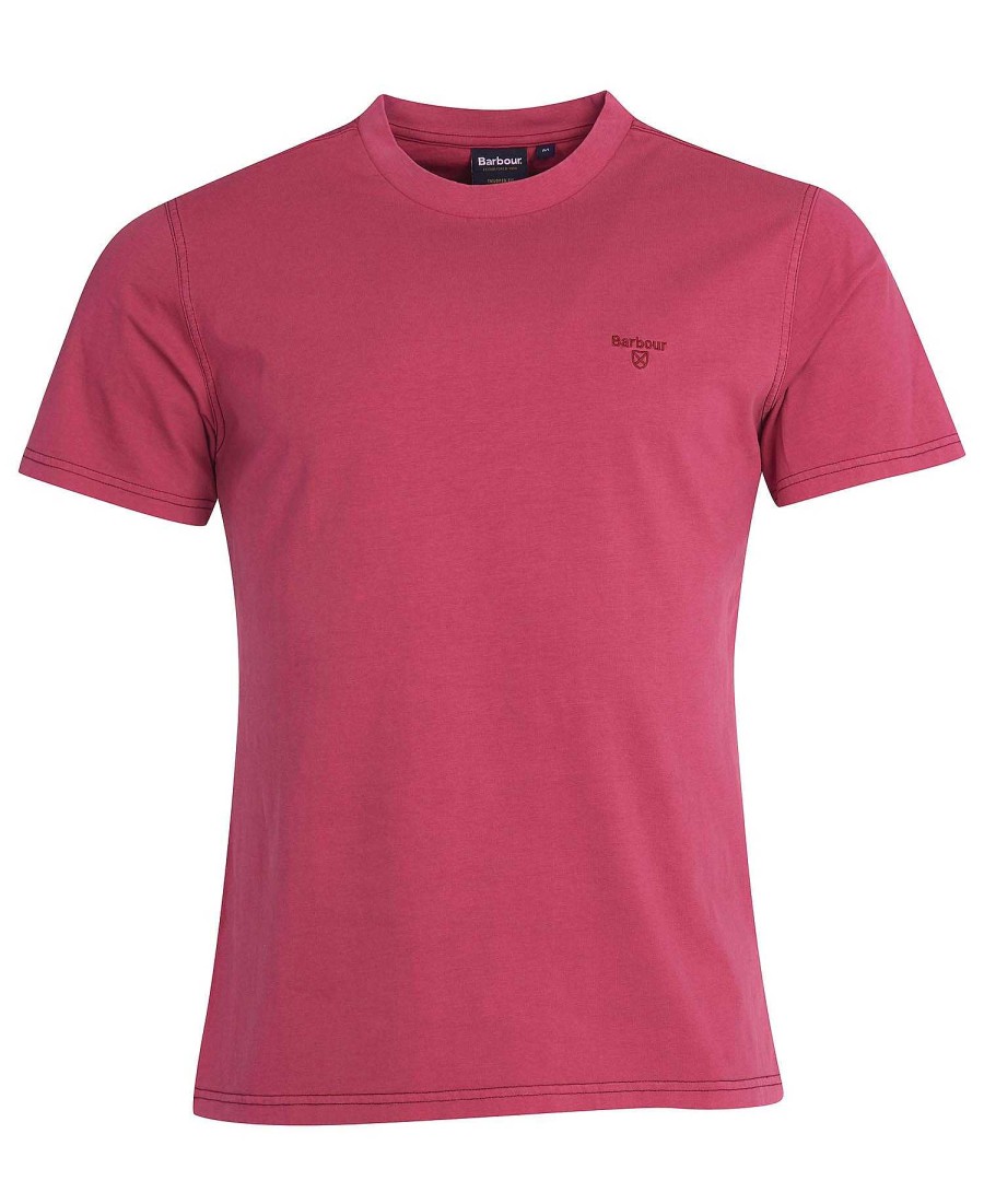 Men Barbour T-Shirts | Cotton T-Shirt